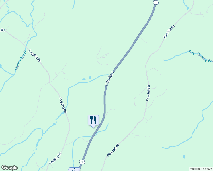 map of restaurants, bars, coffee shops, grocery stores, and more near 1740 U.S. 1 in York