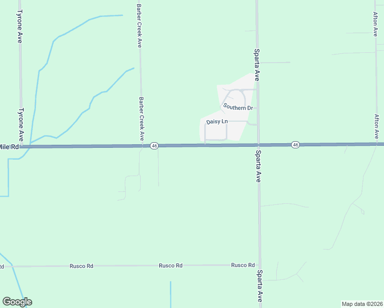 map of restaurants, bars, coffee shops, grocery stores, and more near 1820 17 Mile Road in Kent City