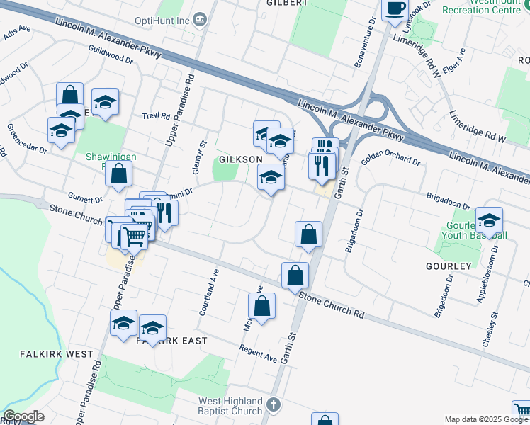 256 Cranbrook Drive, Hamilton ON Walk Score