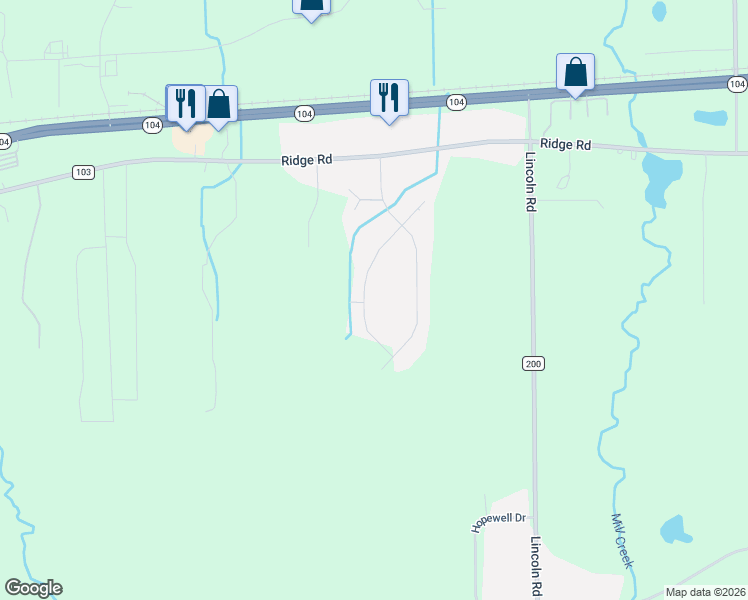 map of restaurants, bars, coffee shops, grocery stores, and more near 6098 La Frank Drive in Ontario