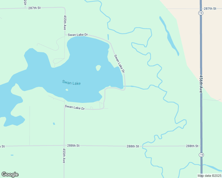 map of restaurants, bars, coffee shops, grocery stores, and more near 714 Swan Lake Drive in Viborg