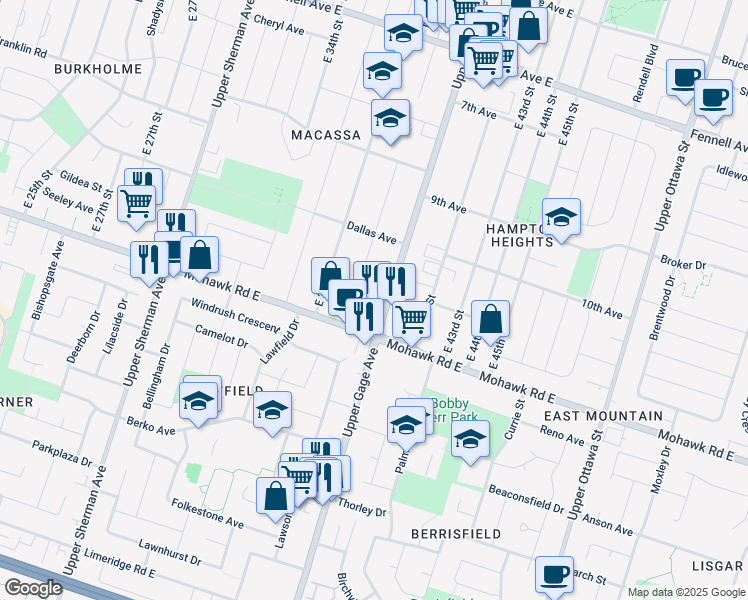 796 Upper Gage Avenue, Hamilton ON Walk Score