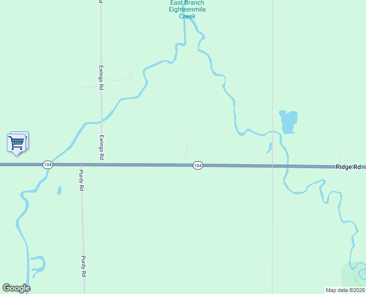 map of restaurants, bars, coffee shops, grocery stores, and more near 3970 Ridgelea Drive in Lockport