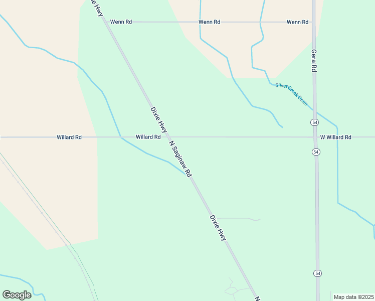 map of restaurants, bars, coffee shops, grocery stores, and more near 3303 West Willard Road in Clio