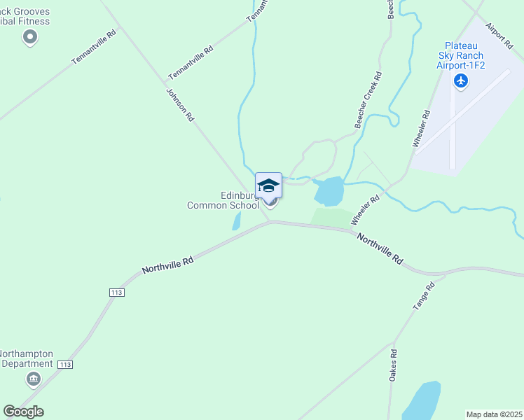 map of restaurants, bars, coffee shops, grocery stores, and more near 4 Johnson Road in Northville