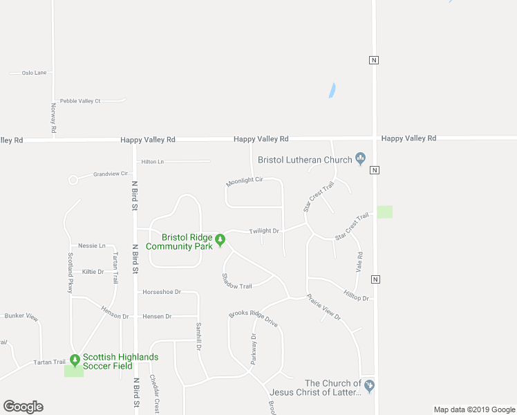 map of restaurants, bars, coffee shops, grocery stores, and more near 6931 Moonlight Circle in Sun Prairie