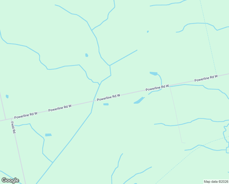 map of restaurants, bars, coffee shops, grocery stores, and more near 2163 Powerline Road West in Hamilton