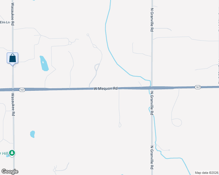 map of restaurants, bars, coffee shops, grocery stores, and more near 11210 West Mequon Road in Mequon