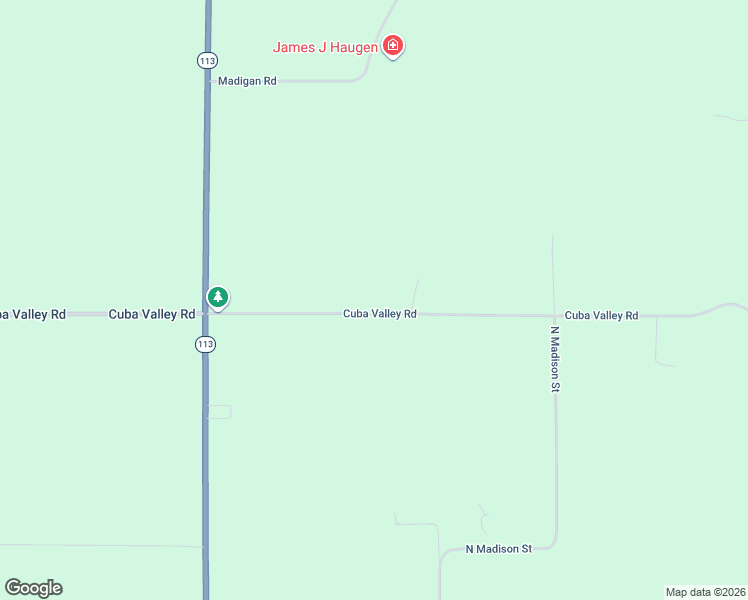 map of restaurants, bars, coffee shops, grocery stores, and more near 5963 Cuba Valley Road in Waunakee