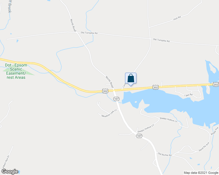 map of restaurants, bars, coffee shops, grocery stores, and more near 1138 Dover Road in Epsom