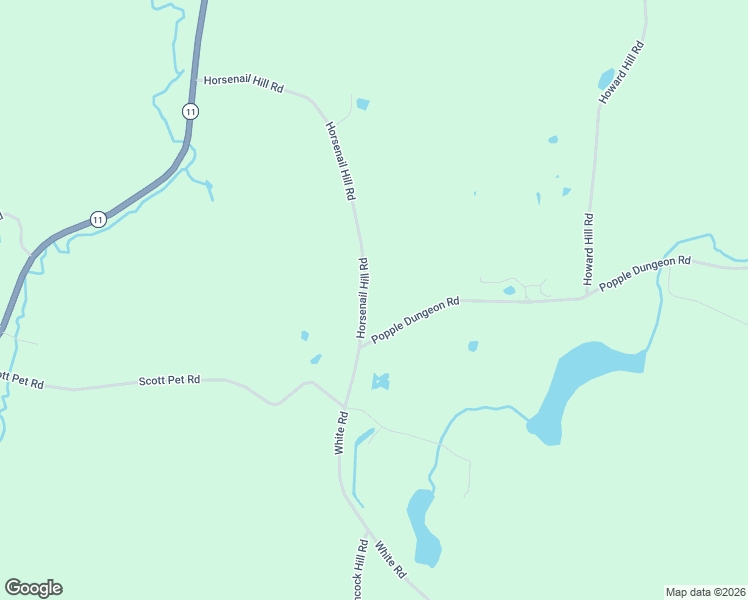 map of restaurants, bars, coffee shops, grocery stores, and more near 655-829 Horsenail Hill Road in Windham