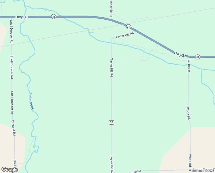 map of restaurants, bars, coffee shops, grocery stores, and more near 3919 Taylor Hill Road in Albion