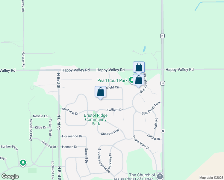 map of restaurants, bars, coffee shops, grocery stores, and more near 6855 Moonlight Circle in Sun Prairie