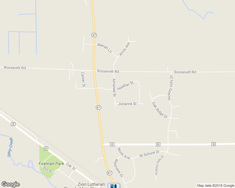 map of restaurants, bars, coffee shops, grocery stores, and more near N844 Amanda Street in Oconomowoc