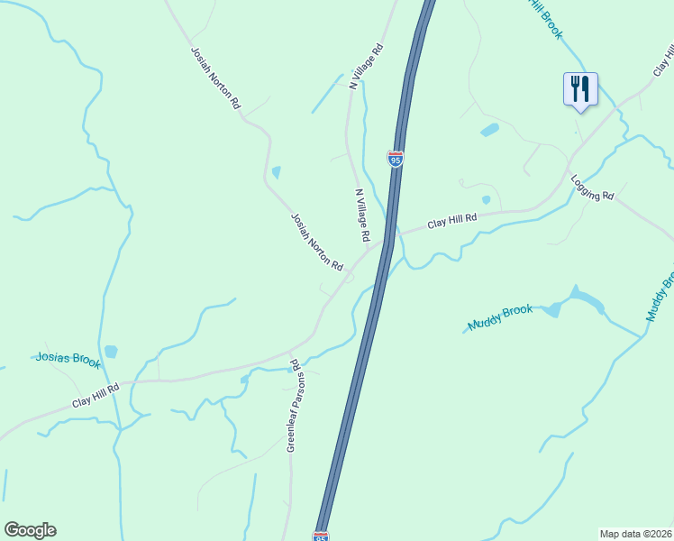 map of restaurants, bars, coffee shops, grocery stores, and more near 10 Josiah Norton Road in York