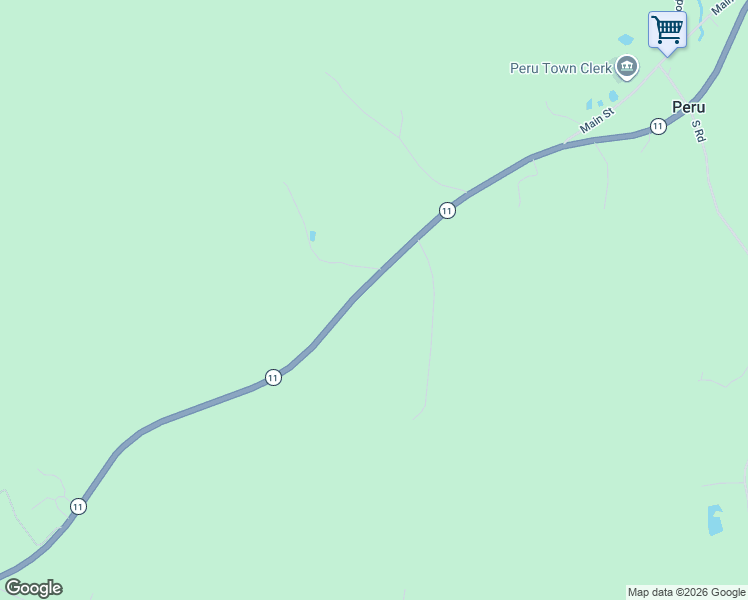 map of restaurants, bars, coffee shops, grocery stores, and more near 2759 Vermont 11 in Peru