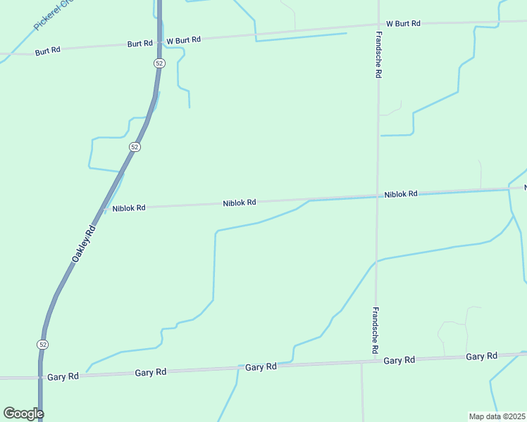 map of restaurants, bars, coffee shops, grocery stores, and more near 12355 Niblok Road in Chesaning