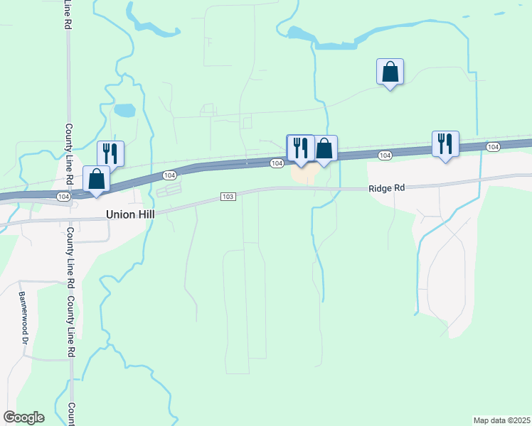 map of restaurants, bars, coffee shops, grocery stores, and more near 6186 Jackrabbit Trail in Ontario