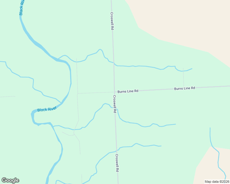 map of restaurants, bars, coffee shops, grocery stores, and more near 5251 Burns Line Road in Croswell