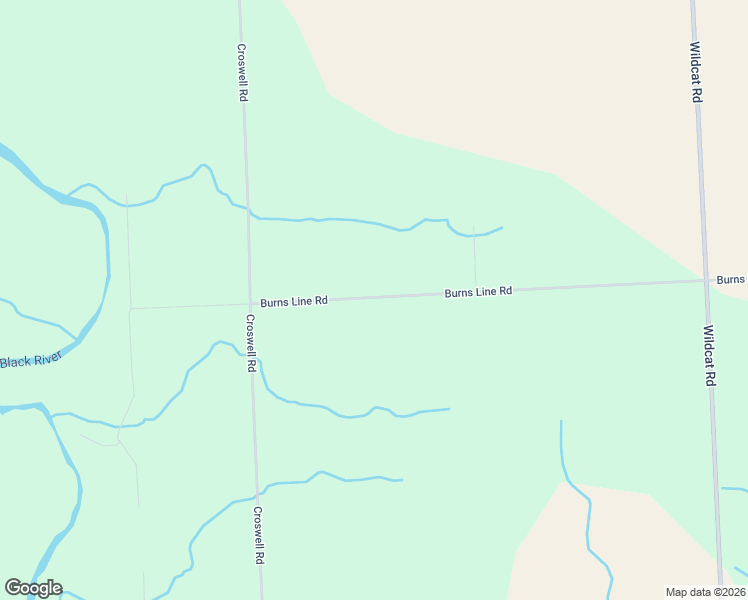 map of restaurants, bars, coffee shops, grocery stores, and more near 5251-5489 Burns Line Road in Croswell