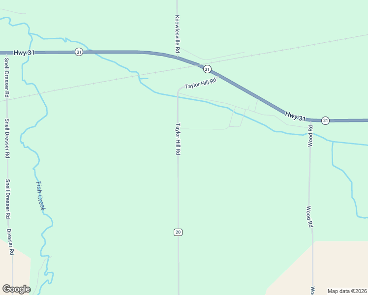 map of restaurants, bars, coffee shops, grocery stores, and more near 3919 Taylor Hill Road in Albion