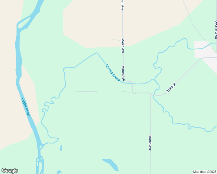 map of restaurants, bars, coffee shops, grocery stores, and more near 2101-2199 319th Street in Orchard