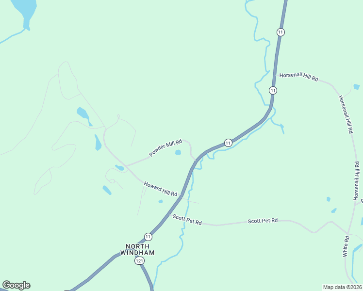 map of restaurants, bars, coffee shops, grocery stores, and more near 129 Powder Mill Road in Londonderry