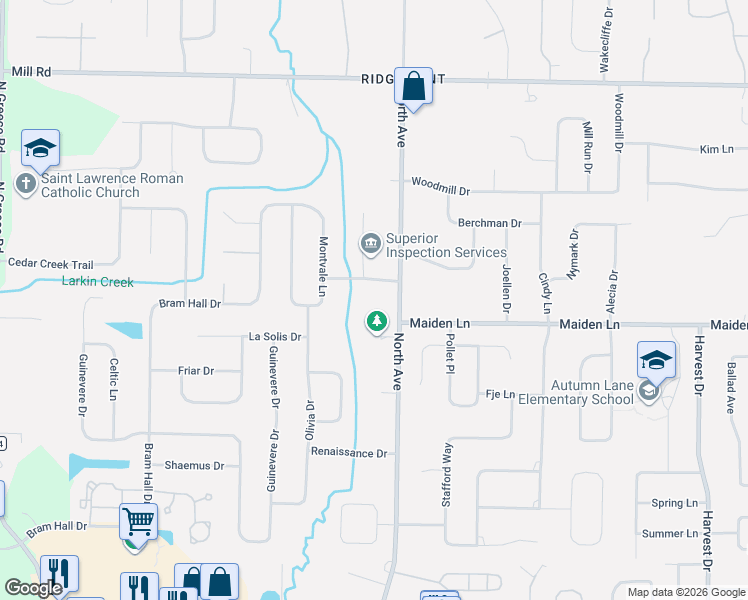 map of restaurants, bars, coffee shops, grocery stores, and more near 225 North Avenue in Rochester