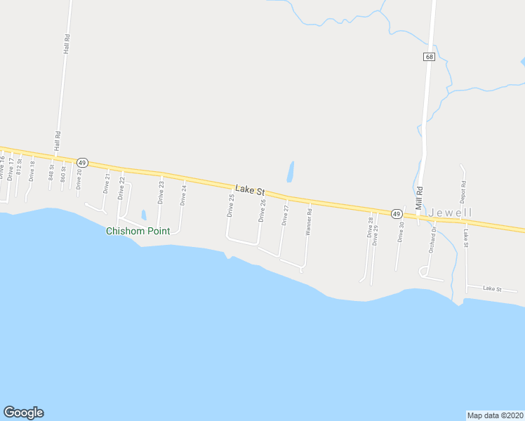 map of restaurants, bars, coffee shops, grocery stores, and more near Drive 26 in Cleveland