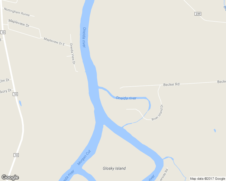 map of restaurants, bars, coffee shops, grocery stores, and more near 4560 Becker Road in Brewerton