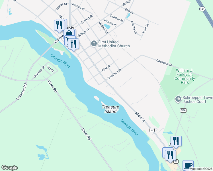 map of restaurants, bars, coffee shops, grocery stores, and more near in Phoenix