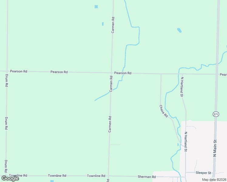 map of restaurants, bars, coffee shops, grocery stores, and more near 3815 Carmen Road in Middleport