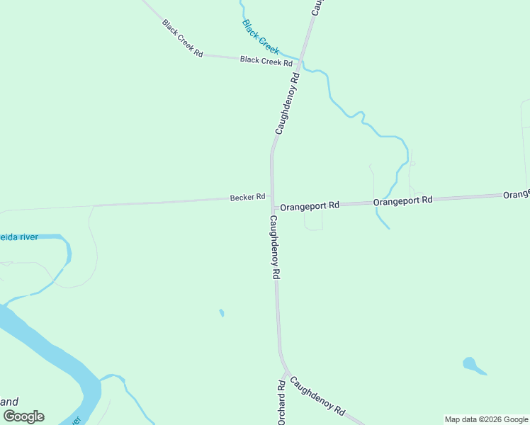 map of restaurants, bars, coffee shops, grocery stores, and more near 4792 Becker Road in Brewerton