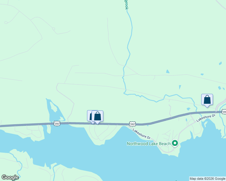map of restaurants, bars, coffee shops, grocery stores, and more near 176 Old Turnpike Road in Northwood