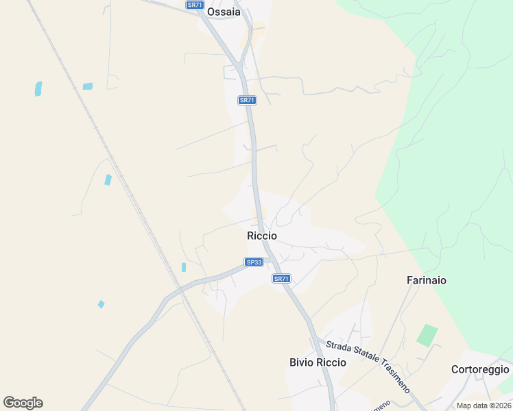 map of restaurants, bars, coffee shops, grocery stores, and more near 70 Località Riccio in Cortona