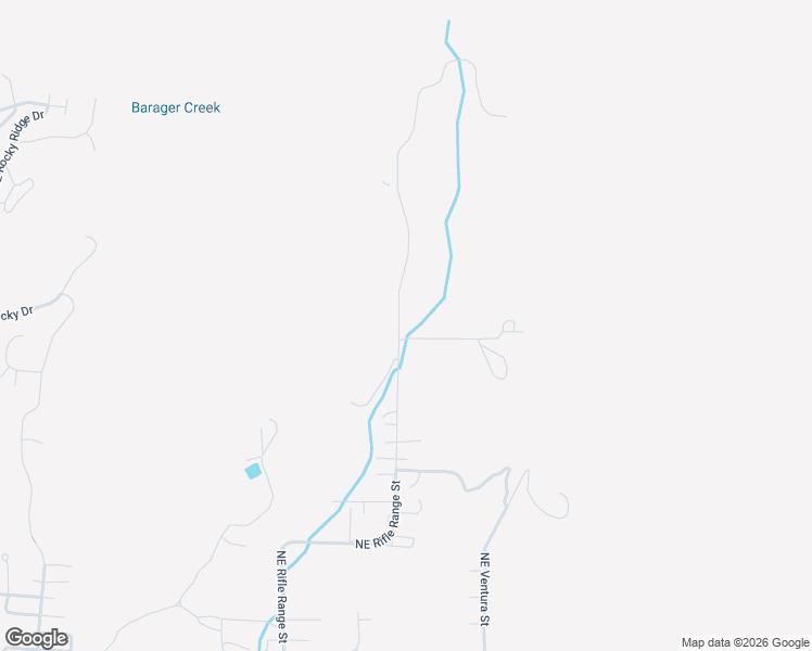 map of restaurants, bars, coffee shops, grocery stores, and more near 1369 Rifle Range Street in Roseburg