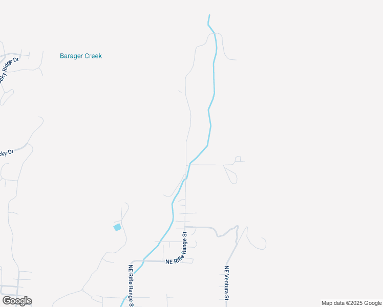 map of restaurants, bars, coffee shops, grocery stores, and more near 1431 Northeast Rifle Range Street in Roseburg
