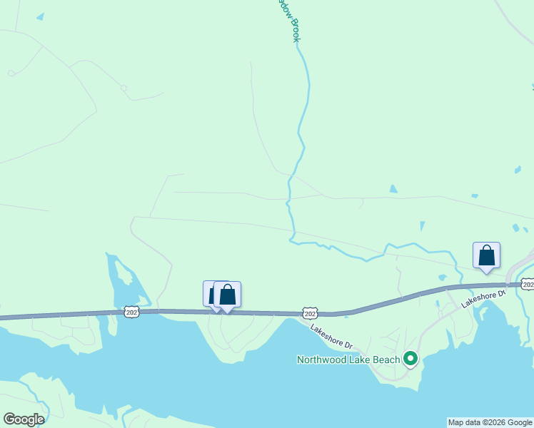 map of restaurants, bars, coffee shops, grocery stores, and more near 176 Old Turnpike Road in Northwood