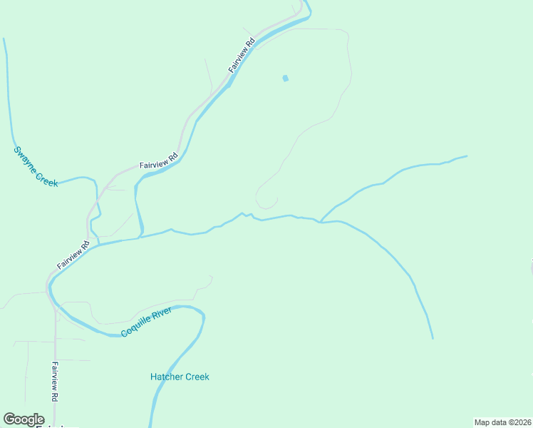 map of restaurants, bars, coffee shops, grocery stores, and more near 58994 Hampton Road in Coquille