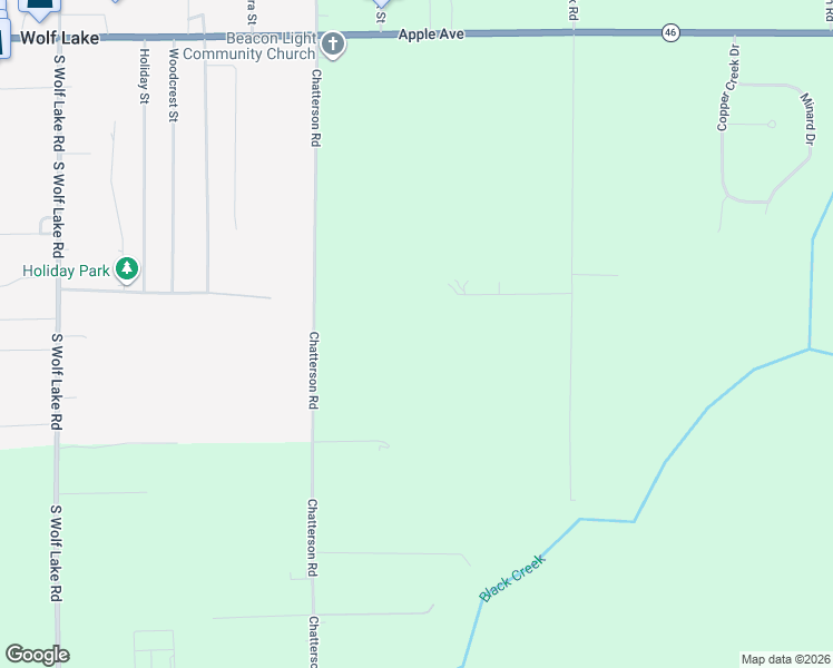 map of restaurants, bars, coffee shops, grocery stores, and more near 1424 Chatterson Road in Muskegon