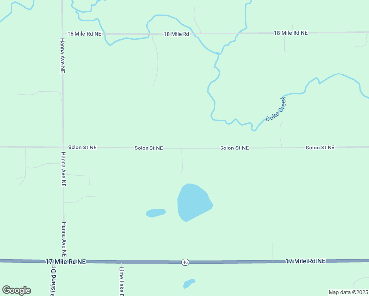 map of restaurants, bars, coffee shops, grocery stores, and more near 1642 Solon Street Northeast in Cedar Springs