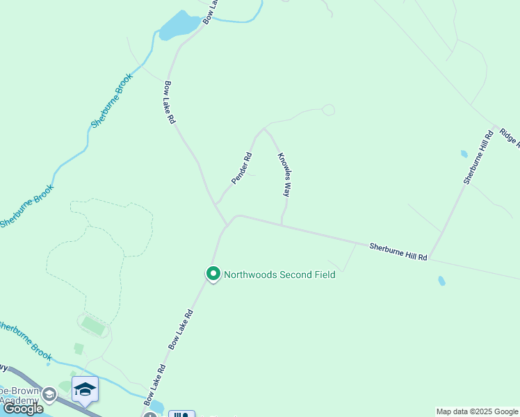 map of restaurants, bars, coffee shops, grocery stores, and more near 15 Knowles Way in Northwood