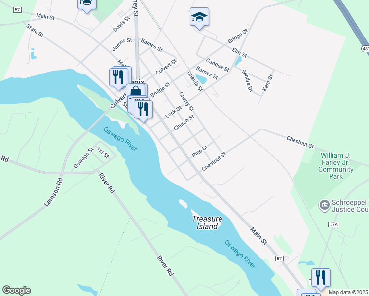 map of restaurants, bars, coffee shops, grocery stores, and more near 412a Main Street in Phoenix