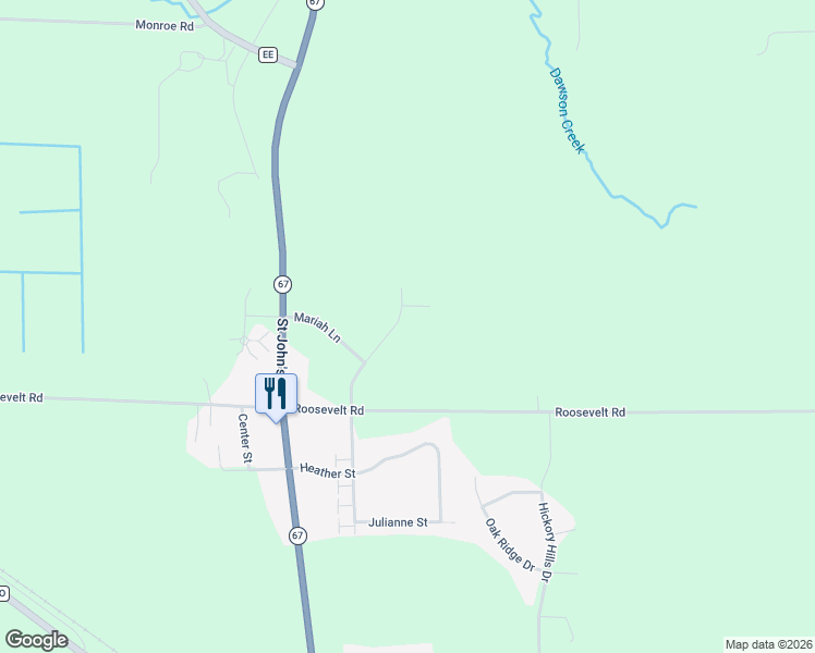 map of restaurants, bars, coffee shops, grocery stores, and more near N976 Winds Way in Oconomowoc