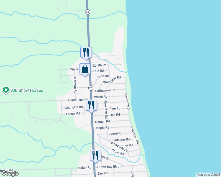 map of restaurants, bars, coffee shops, grocery stores, and more near 7319 Satinwood Road in Lexington