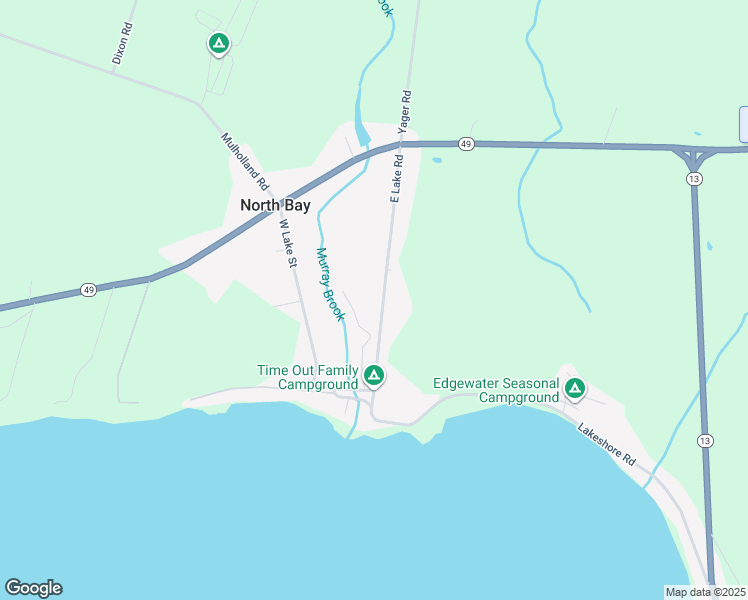 map of restaurants, bars, coffee shops, grocery stores, and more near 7565 East Lake Road in Blossvale