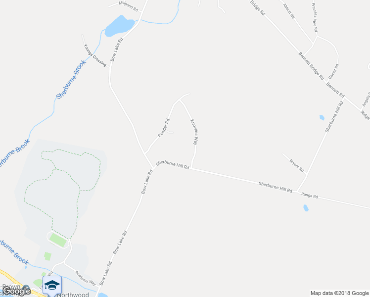 map of restaurants, bars, coffee shops, grocery stores, and more near 15 Knowles Way in Northwood