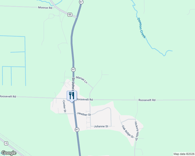 map of restaurants, bars, coffee shops, grocery stores, and more near N965 Winds Way in Oconomowoc