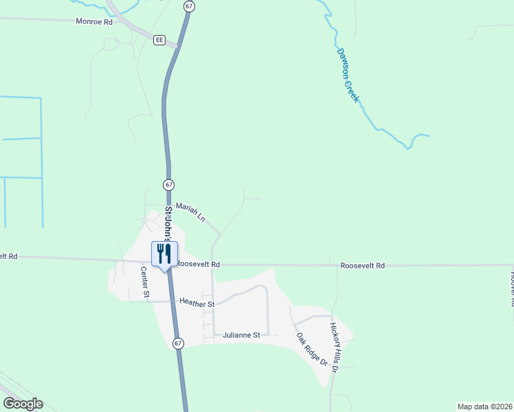 map of restaurants, bars, coffee shops, grocery stores, and more near N976 Winds Way in Oconomowoc
