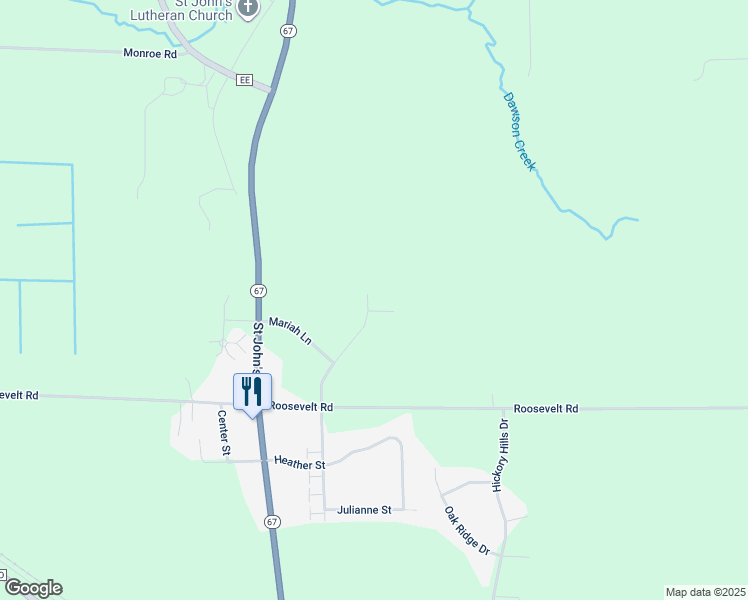 map of restaurants, bars, coffee shops, grocery stores, and more near N998 Winds Way in Oconomowoc